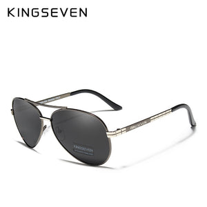 KINGSEVEN Design Men's Glasses Pilot HD Polarized