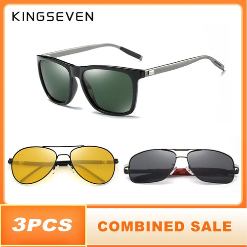 3PCS Combined Sale KINGSEVEN Polarized