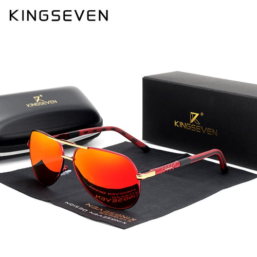 KINGSEVEN 2019 Aluminum Magnesium Men's Sunglasses Polarized