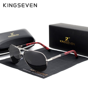 KINGSEVEN 2019 Aluminum Magnesium Men's Sunglasses Polarized