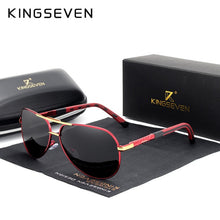 Load image into Gallery viewer, KINGSEVEN 2019 Aluminum Magnesium Men&#39;s Sunglasses Polarized