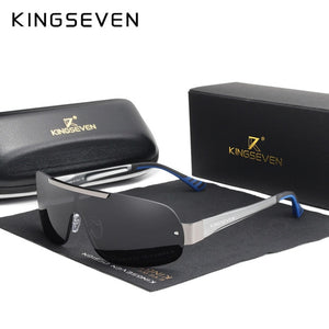 KINGSEVEN Design New Aluminum Men Brand Sunglasses HD Polarized