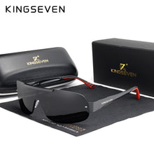 Load image into Gallery viewer, KINGSEVEN Design New Aluminum Men Brand Sunglasses HD Polarized