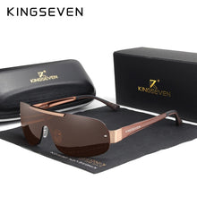 Load image into Gallery viewer, KINGSEVEN Design New Aluminum Men Brand Sunglasses HD Polarized