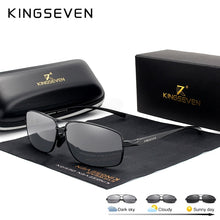 Load image into Gallery viewer, KINGSEVEN New Photochromic Sunglasses Men Polarized